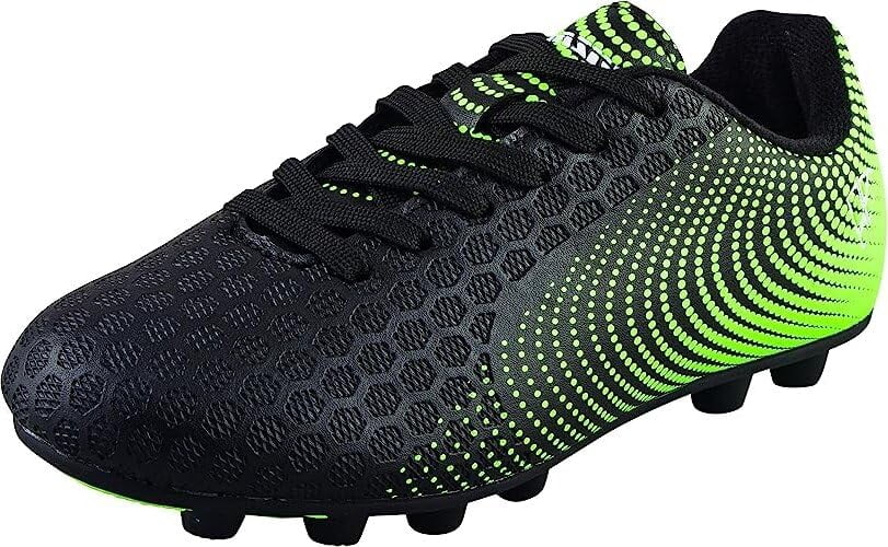 Crampons De Foot Enfants - Sol Ferme, Vert, Taille 12.5 UK, Unisexe, Neufs