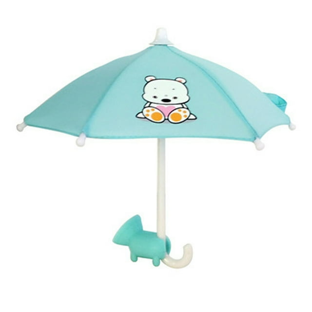 Generic Phone Umbrella Suction Cup Stand Universal Adjustable Phone Stand Sun Visor Sun Shade Cover Sun Shield with Suction Cup Mount Phone Holder Refection Block Glare Christmas Decorations