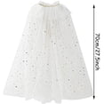 thumbnail image 3 of Cape de Princesse Cape Colorée de Princesse Déguisement de Princesse Fête Cosplay, 3 of 7