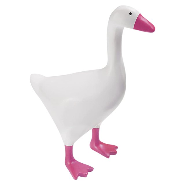 Ygjytge Estante Almacenamiento Magnético para Estatua Pato Resina para Llaves Gafas Campanas (pato Rosa)