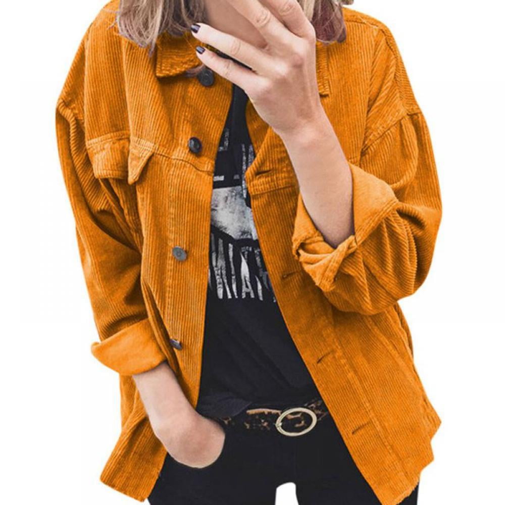 mustard yellow corduroy jacket