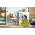 thumbnail image 2 of Ahgly Company Machine Washable Indoor Round Transitional Caramel Brown Area Rugs, 3' Round, 2 of 7