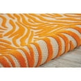 thumbnail image 6 of Nourison Aloha Indoor/Outdoor Orange 7'10" x 10'6" Area Rug, (8x11), 6 of 7