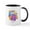 White/Black Inside, variant on CafePress - Furby Chill Time - 11 oz Ceramic Mug - Novelty Coffee Tea Cup