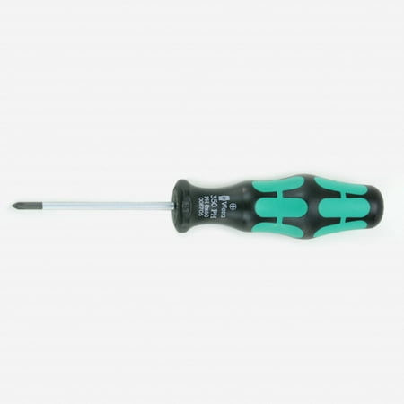

Wera 008705 PH #0 x 60mm Kraftform Plus Phillips Screwdriver