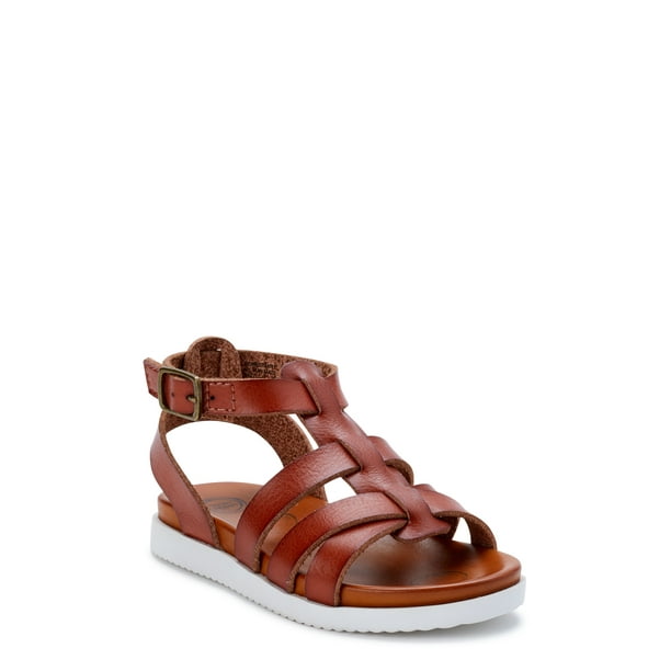 Wonder Nation Wonder Nation Woven Gladiator Sandal (Toddler Girls)
