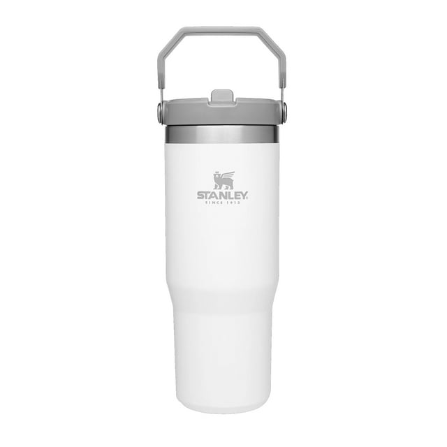 TERMO ICEFLOW FLIP STRAW 30oz POLAR MARCA STANLEY