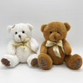 thumbnail image 2 of 1pc 18CM Stuffed Bear Dolls Patch Bears Three Colors Plush Toys Best Gift for Children Boys Toy Wedding Gifts, 2 of 4