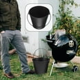 Qiysamall Durable Barbecue Oil Container Bucket Grill Grease Bucket for