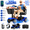 Blue, variant on Foldable Mobility Scooter for Adults Elderly– 4-Wheel Portable Motorized Scooter with 300 lbs Capacity, Detachable Battery,Including Charger