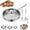 10in-with Lid, variant on Titanium Pan With Lid, 100% Pure Titanium Hammered Pan Pro, 10/11/11.8inch Non Stick Frying Pans For Cooking, Scratch Resistant, Dishwasher and Oven Safe (11in-with Lid)