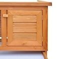 Rabbit Hutch Indoor and Outdoor 36" Bunny House, Hamster Cage Small