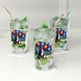thumbnail image 3 of Happy New Year Miniature American Shepherd Family Cheer Winter Midnight Firework 16oz Pint Beer Glass Mug MAS Dog Lover Gifts Beer Glasses Cup - 02025, 3 of 5
