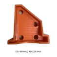 thumbnail image 3 of 20 espaciadores para pisos, accesorios para pisos laminados, reutilizables, para pisos de madera Naranja, 3 of 9