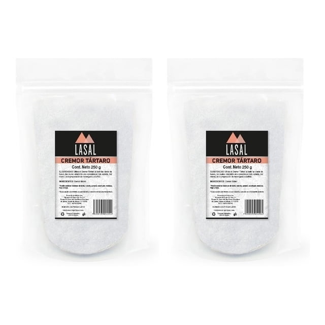Cremor Tartaro 250 Gramos 2 Piezas