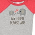 thumbnail image 4 of Inktastic My Papa Loves Me Grandchild Boys or Girls Baby Bodysuit, 4 of 5
