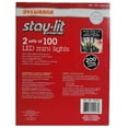 thumbnail image 4 of Sylvania Stay-lit 100 Mini Pure White LED Lights (Pack of 2), 4 of 5