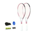 thumbnail image 3 of Vsenkes Tennis Racket Set Gift Tennis Training Equipment for Indoor Stadium Backyard Pink, 3 of 9