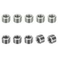 thumbnail image 1 of Unique Bargains Adaptateurs Filetés Manchon Réducteur Écrou M12 * 1,75 Mâle à M8 * 1,25 Femelle Réparation Insert Vis Réducteur 8mm 10 Pcs, 1 of 6