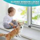 thumbnail image 5 of Adjustable Aluminum Window Locks with Keys - 4 Pack Sliding Security Locks for Home, Office, 5 of 5