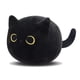 thumbnail image 4 of Almohada de juguete de felpa para gato negro 3D lindo juguete de felpa con forma de gato diseño sofá almohada grasa, 4 of 10