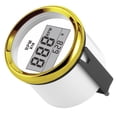 thumbnail image 1 of Jauge 0-9990RPM Tachymètre Jauge IP67 Étanche Rétroéclairage Rouge 52mm/2 Po Écran LCD 9-32V, 1 of 7