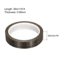 thumbnail image 2 of Unique Bargains Adhesive Grid ESD Tape 0.79 Inch Wide x 118 FT Long Conductive Grid Tape Brown, 2 of 4