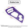thumbnail image 2 of CheroCar ABS Console Shift Panel Trim Interior Accessories for Dodge Challenger 2015-2023 Purple, 2 of 8