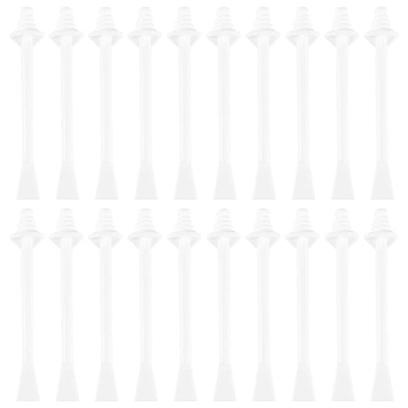 60pcs Hairs Hairs, Wand Hair Sticks, Women Strips Applicator Nose Sticks Cleaning Stick Removal Facial Eyebrow Applicators Nasal Nosehairs Ear Disposable Hair, Nostrils Rod