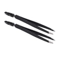 thumbnail image 4 of Pinzas para pestañas postizas, 2 pinzas para cejas, pinzas para eliminación de cejas negras, pinzas para pestañas, durabilidad mejorada, 4 of 8