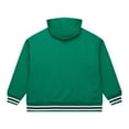 thumbnail image 3 of Men's Mitchell & Ness  Green Boston Celtics Throw It Back Quilted Fleece Quarter-Zip Hoodie, 3 of 5