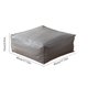 thumbnail image 3 of 45 x 45 x 15cm Lazy sofa with footstool opening for storage, 3 of 6