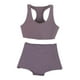 thumbnail image 5 of Ropa deportiva para mujer a escala 1/6, disfraz, moda, ideal como regalo deportivo. Rosa y morado, 5 of 9