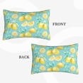 thumbnail image 4 of Bixox Yellow Lemon Printed Pillow Protector,Super Soft Ideal for Home,Guests,Rentals - 16"x24", 4 of 8