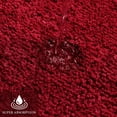 thumbnail image 3 of Alfombra de baño MIULEE Christmas de microfibra roja en forma de U, 51 x 61 cm, 3 of 6
