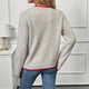 thumbnail image 5 of Ailaofu Women's Cardigan Sweater Elegant Sweater Cardigan Solid Long Sleeve Outwear, 5 of 7