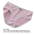 thumbnail image 6 of Pink Season Women Panties Contrast Color Mid Waist Bow Stretch Underwear Japanese Korean Plus Size Sexy Close Fit Underpants Briefs Women Clothes, 6 of 8