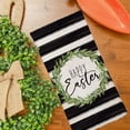 thumbnail image 4 of 2 Pack Easter Kitchen Towels Dish Towels, 18x26 Inch Seasonal Cloth Tea Towel Bunny Happy Easter Hand Towel Dishcloth Spring Holiday Flowers Cloth Towel for Home Housewarming Gift, 4 of 5