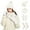 M-White, variant on Kcodviy Winter Kids Hat Scarf Hat Gloves Set Men Glove Set Knit Fleece Scarf Hat Set Women Lined Neck Warmer Mittens Scarf Hat Gloves Set for Toddler Boys Girls