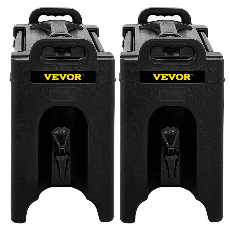 VEVOR Insulated Beverage Dispenser, 2.5 Gal, Double-Walled