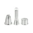 thumbnail image 2 of Uxcell RC Airplane Spinners Propeller Adapter Aluminium Alloy 0.12" Hole Dia 1.02" x 0.47" Silver Tone, 2 of 4