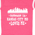 thumbnail image 4 of Inktastic Kansas City Missouri Loves Me Skyline Boys or Girls Baby Bodysuit, 4 of 5