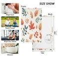 thumbnail image 6 of Yayeee 100% Cotton Hand Towels for Bathroom 16" x 28" Soft Absorbent Kitchen Towel, Hand Drawn Autumn Leaves, 6 of 7