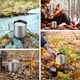 thumbnail image 5 of de Agua Ultraligera de Titanio de 380 Ml con Asa Plegable, Portátil para Exteriores, Camping y Picnic., 5 of 5