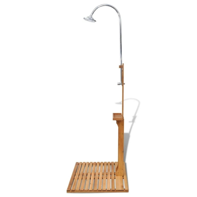Vidaxl top outdoor shower