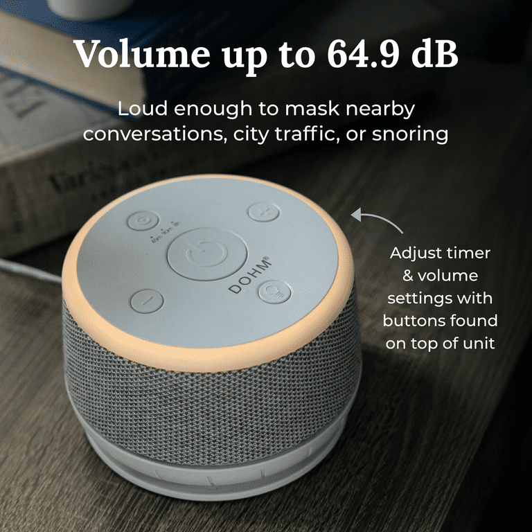 Yogasleep Dohm® Nova Sound Machine and Night Light, White
