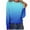 Blue, variant on Inleife Fall Tops for Women Women's Round Neck Fashionable Casual Long Sleeved Top