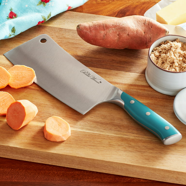 Meat Cleaver Knife, 7inch Kitchen Knife Household Slicing Knife Meat Knife  Ladies Knife Sharp Kitchen Cleaver Vegetable Knife Cooking Tools