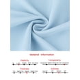 thumbnail image 7 of DARING DIVA 2Pcs Women's Outfit Work Office Blazer Pencil Skirt Suit Set S Light Blue, 7 of 7