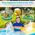 thumbnail image 4 of Costway Inflatable Water Slide Park Kid Bounce House Splash Pool with 780W Blower, 4 of 11